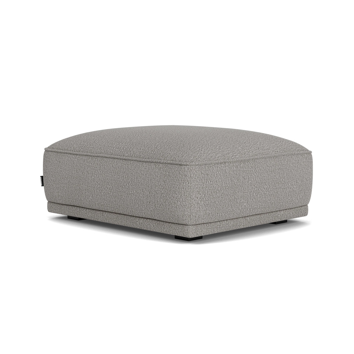Leonora Boucle Ottoman Stool - Soft Velvet Upholstered Round Footrest Pouf for Living Room, Bedroom, and Nursery - Perfect for Extra Seating and Stylish Home Decor