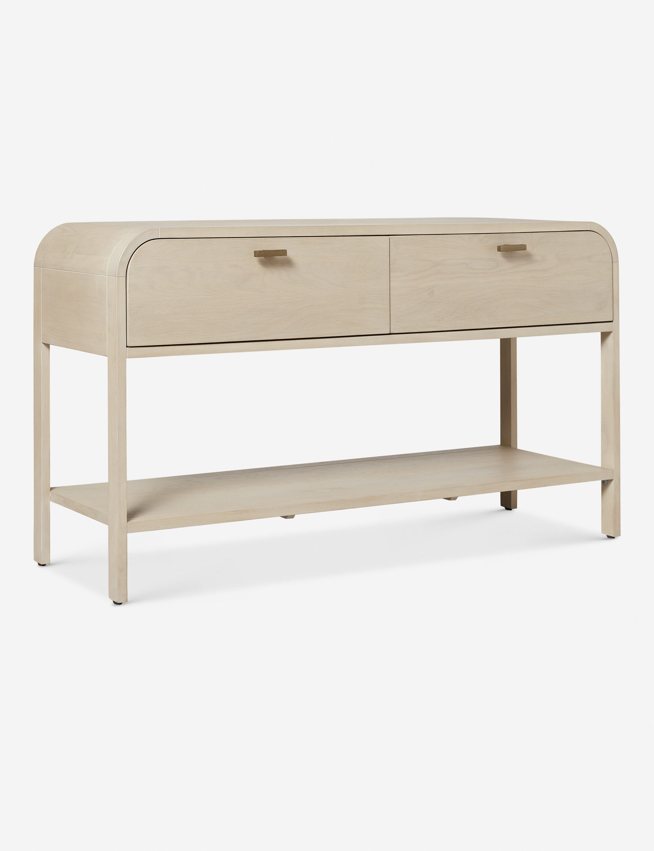 Modern Brooke Console Table - Entryway Sofa Table with Storage Shelf - Perfect for Hallway, Living Room & Bedroom Decor