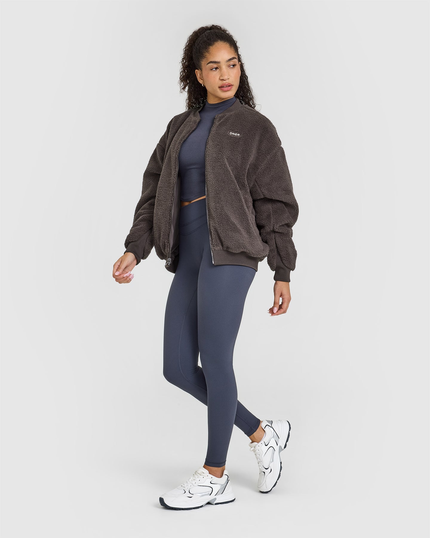 Reversible Bomber Jacket for Men & Women | Lightweight Waterproof Windbreaker | Truffle Brown & Black | Casual Streetwear & Outdoor Activities