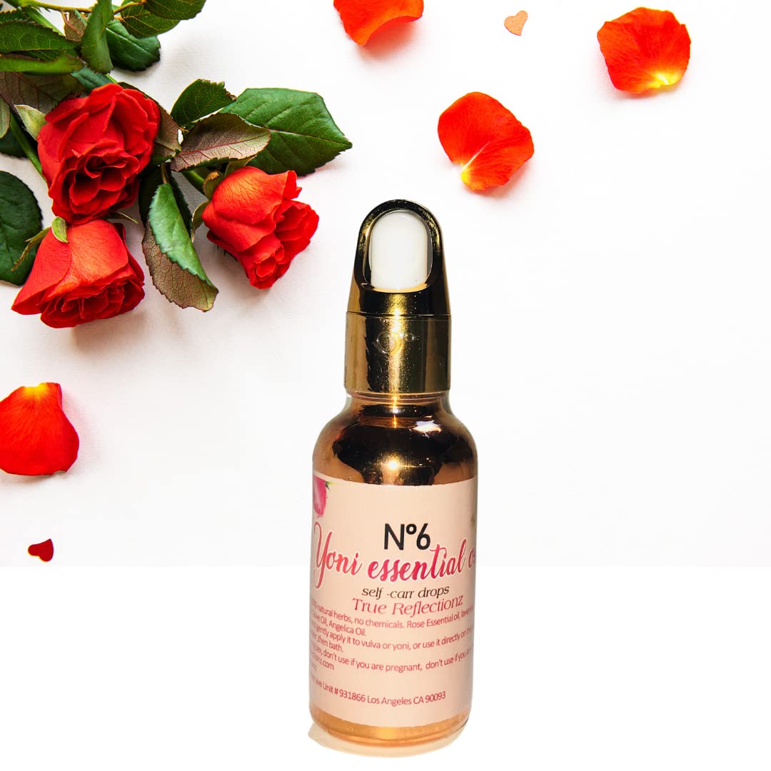 Organic Yoni Oil for Feminine Care - Hydrating, Moisturizing & Tightening Vaginal Oil | Intimate Wellness & Self-Care Essential