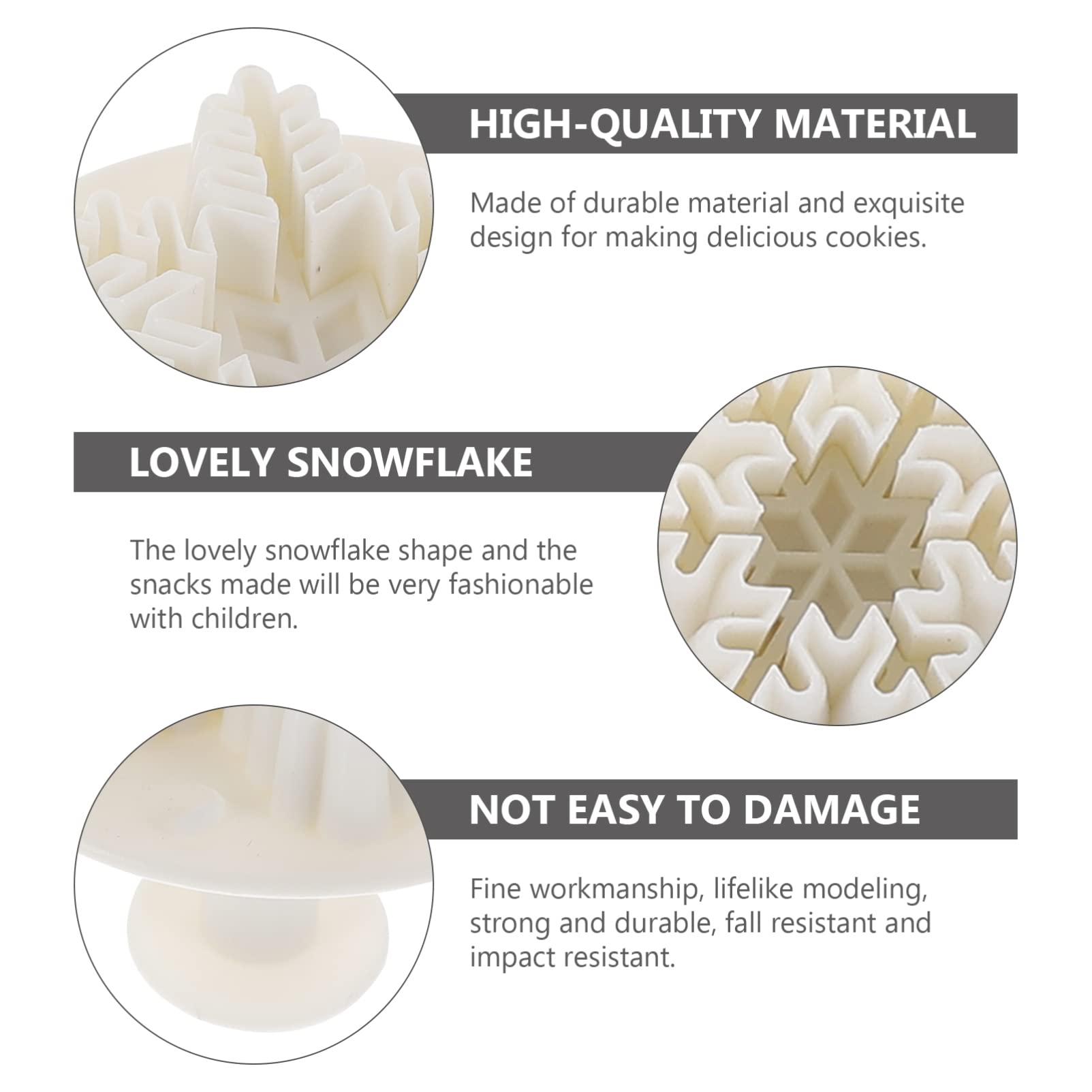 9-Piece Snowflake Cookie Cutter Set - Stainless Steel Christmas Baking Molds for Cookies, Biscuits, and DIY Desserts - Perfect for Holiday Baking, Party Treats, and Gift Making