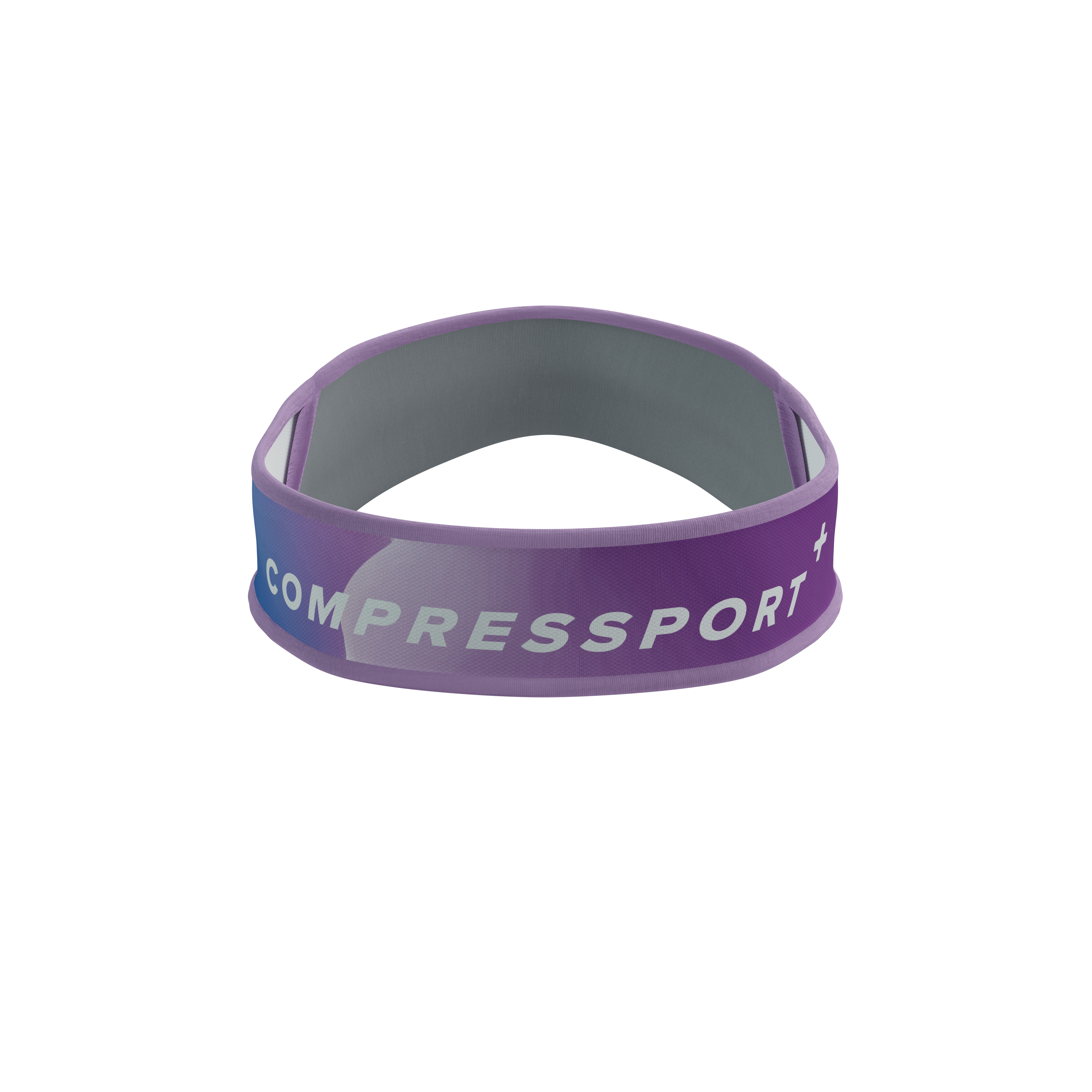 Compressport Unisex Ultralight Running Visor - Royal Lilac & White | Breathable Sun Protection for Outdoor Sports, Jogging, Hiking & Cycling