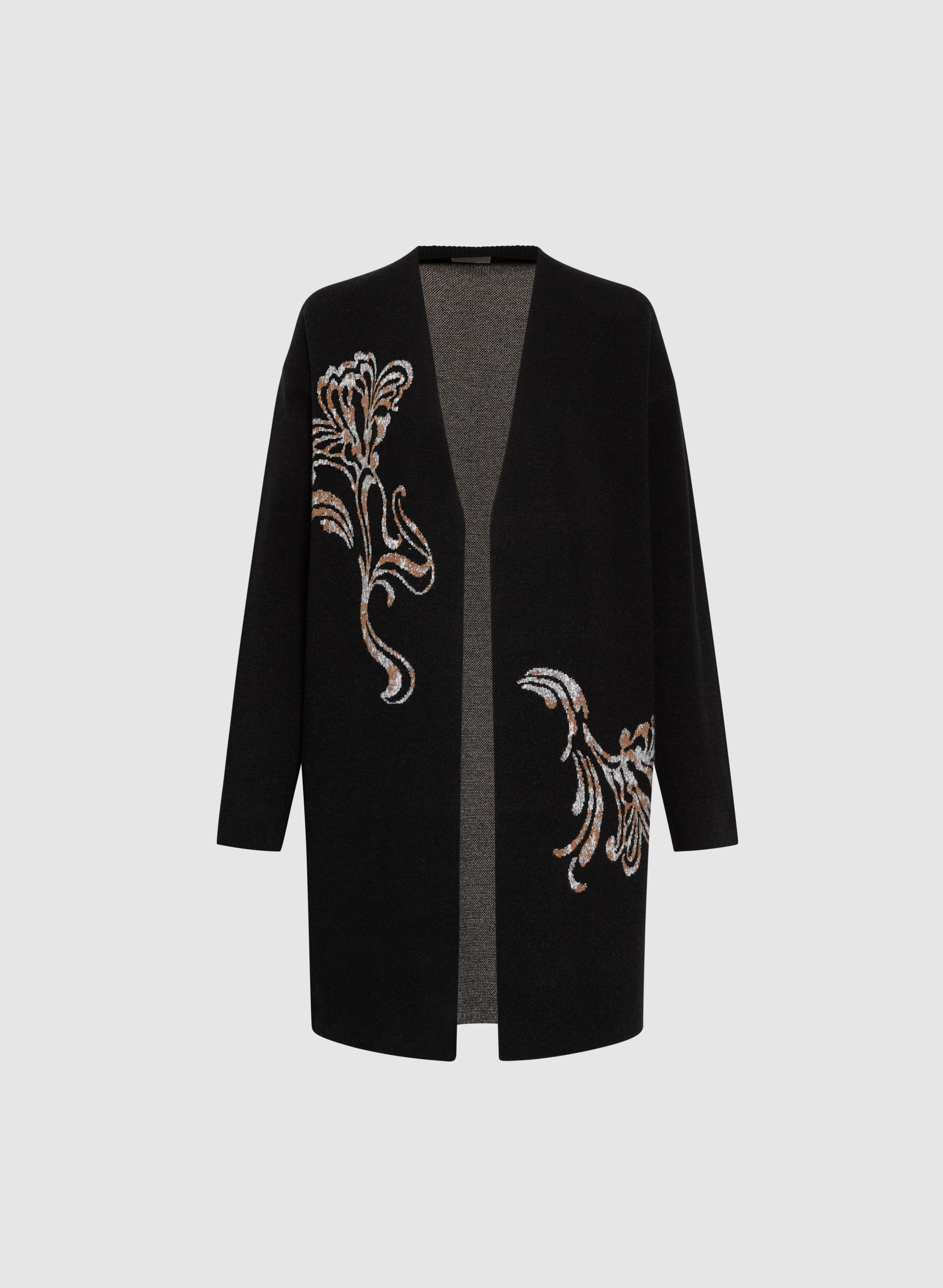 Floral Print Cardigan for Women - Lightweight Knit Sweater for Spring & Fall - Perfect for Office, Date Night & Casual Outfits