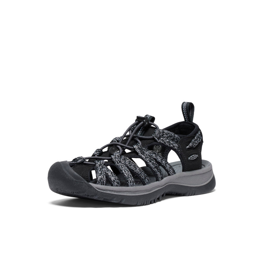 Women's Whisper Running Shoes - Lightweight & Breathable for Women | Black/Steel Grey | Perfect for Jogging, Gym Workouts & Daily Walking