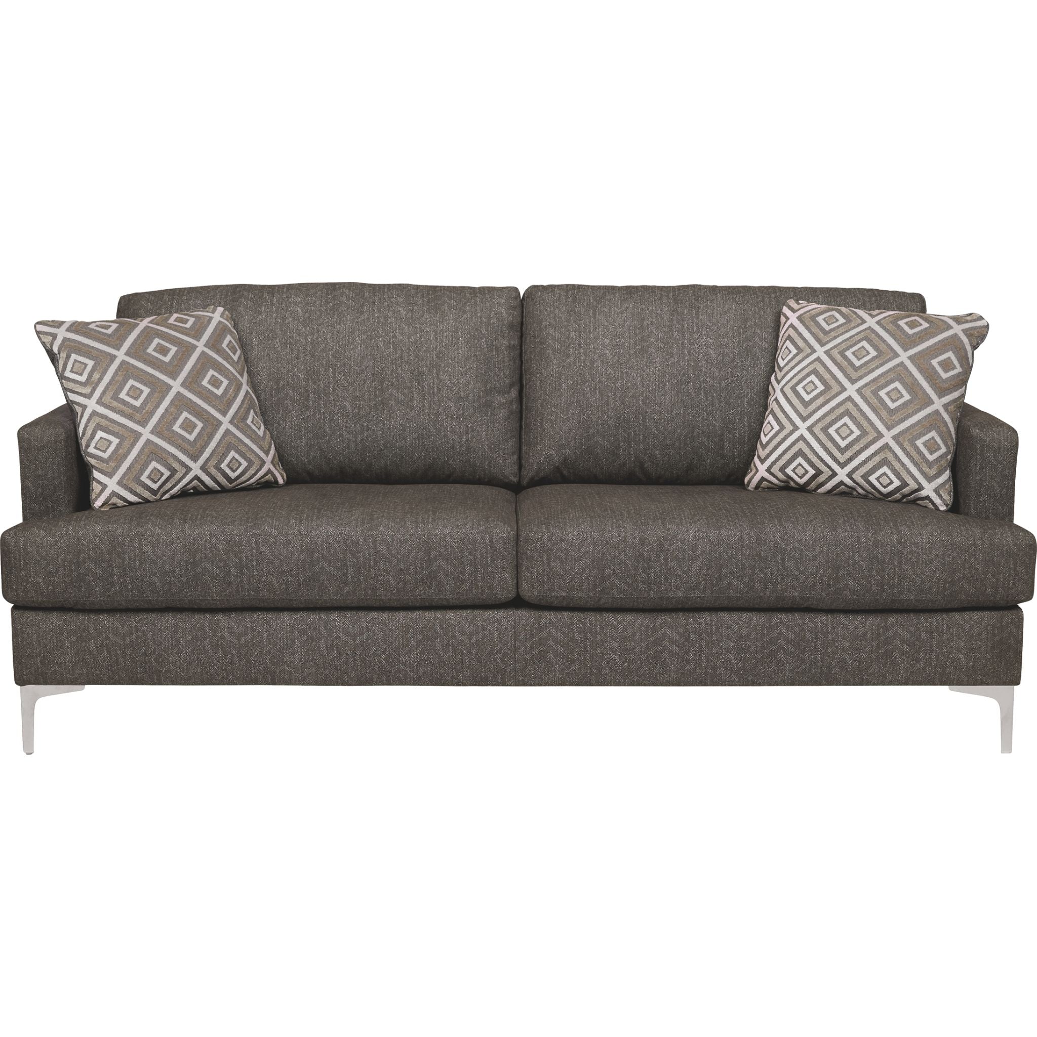 Arcola Sofa - Modern Comfortable Sectional Couch for Living Room, Lounge & Home Theater - Soft Fabric Upholstery with Sturdy Frame - Perfect for Family Gatherings & Relaxing Evenings