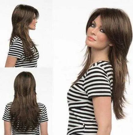 Sheena Wig Mono Lace Front - Natural Looking Human Hair Lace Front Wig for Women - Perfect for Daily Wear, Cosplay, and Special Occasions