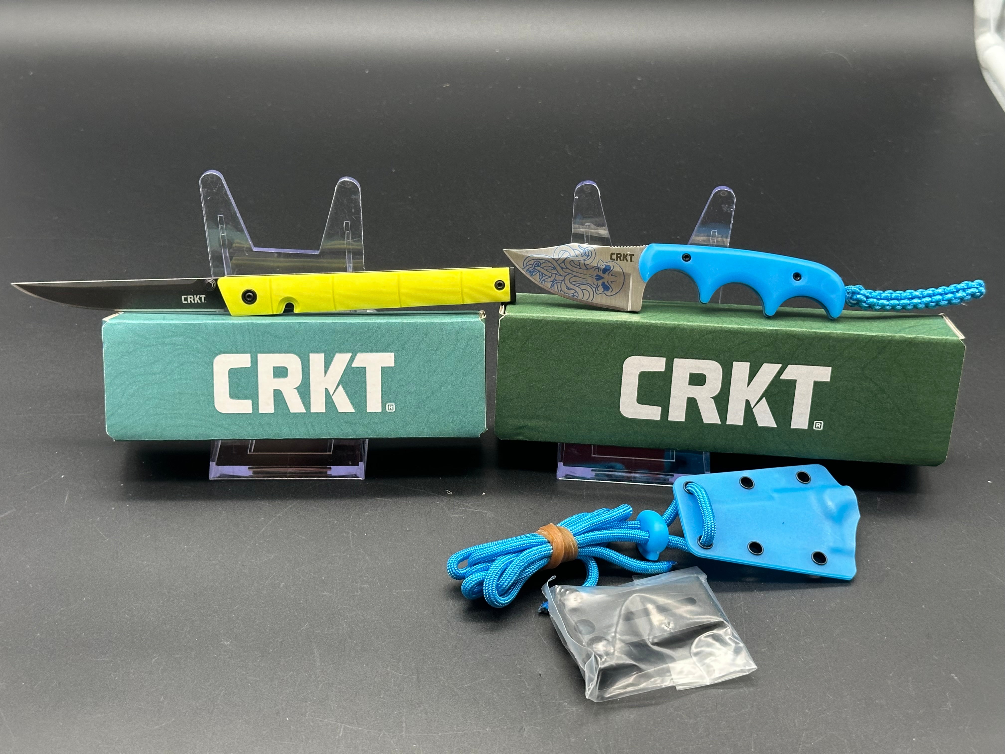 CRKT CEO & CRKT Minimalist Knives - 2-in-1 Bundle Deal | Premium EDC Pocket Knives for Outdoor, Camping & Everyday Carry