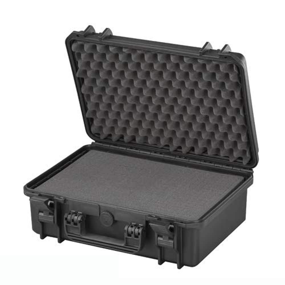 MAX430S IP67 Certified Waterproof & Dustproof Case with Customizable Foam - Black | Protective Storage for Electronics, Tools & Outdoor Gear