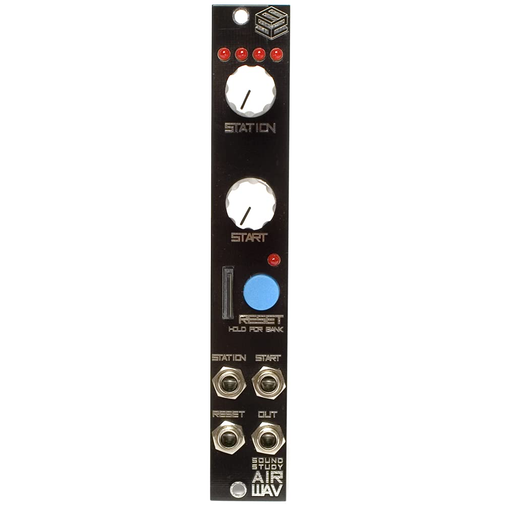 Sound Study Modular Air Wav PCB & Panel - DIY Synth Module for Electronic Music Production | Perfect for Home Studios & Live Performances