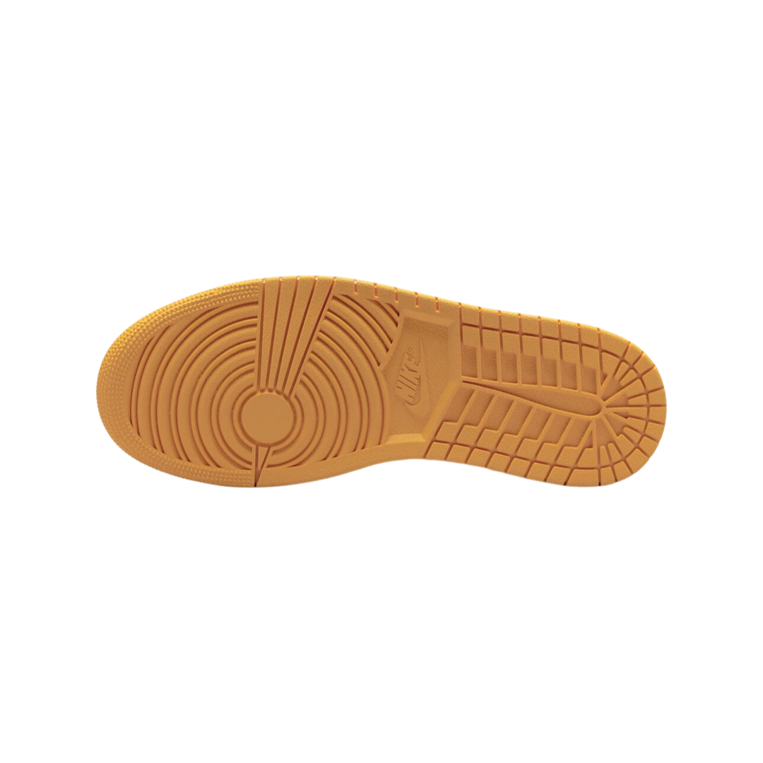 Air Jordan 1 Low Sneakers - Taxi/University Gold/White Colorway - Men's Basketball Shoes for Casual Wear & Street Style