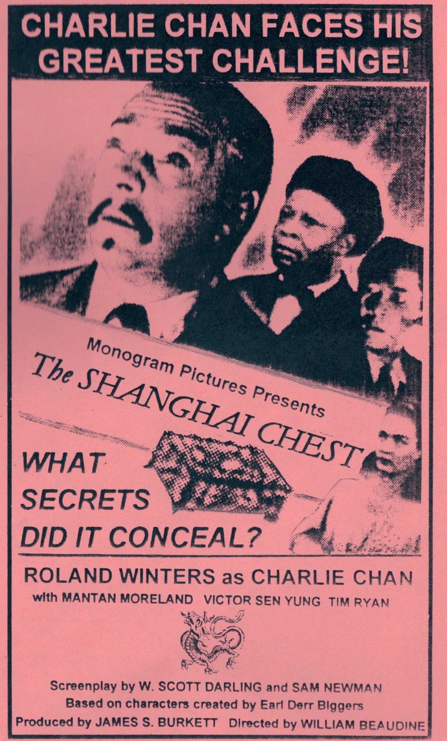Charlie Chan Shanghai Chest - Vintage Detective Novel for Mystery Lovers | Perfect for Book Clubs & Classic Crime Fiction Collectors