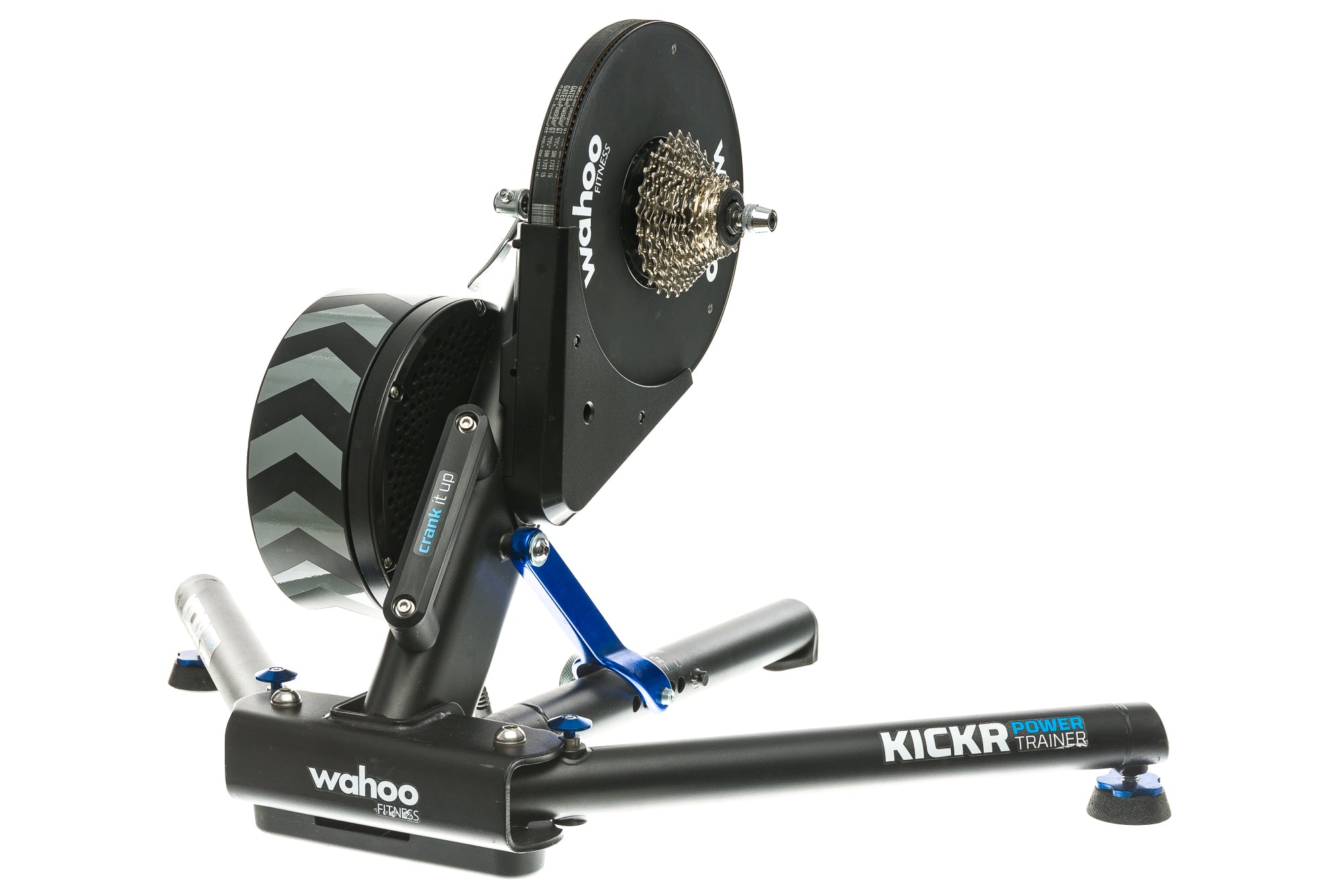Wahoo Kickr Power Indoor Bike Trainer 11-Speed ANT+/Bluetooth Smart - Perfect for Home Cycling Workouts & Virtual Training Sessions