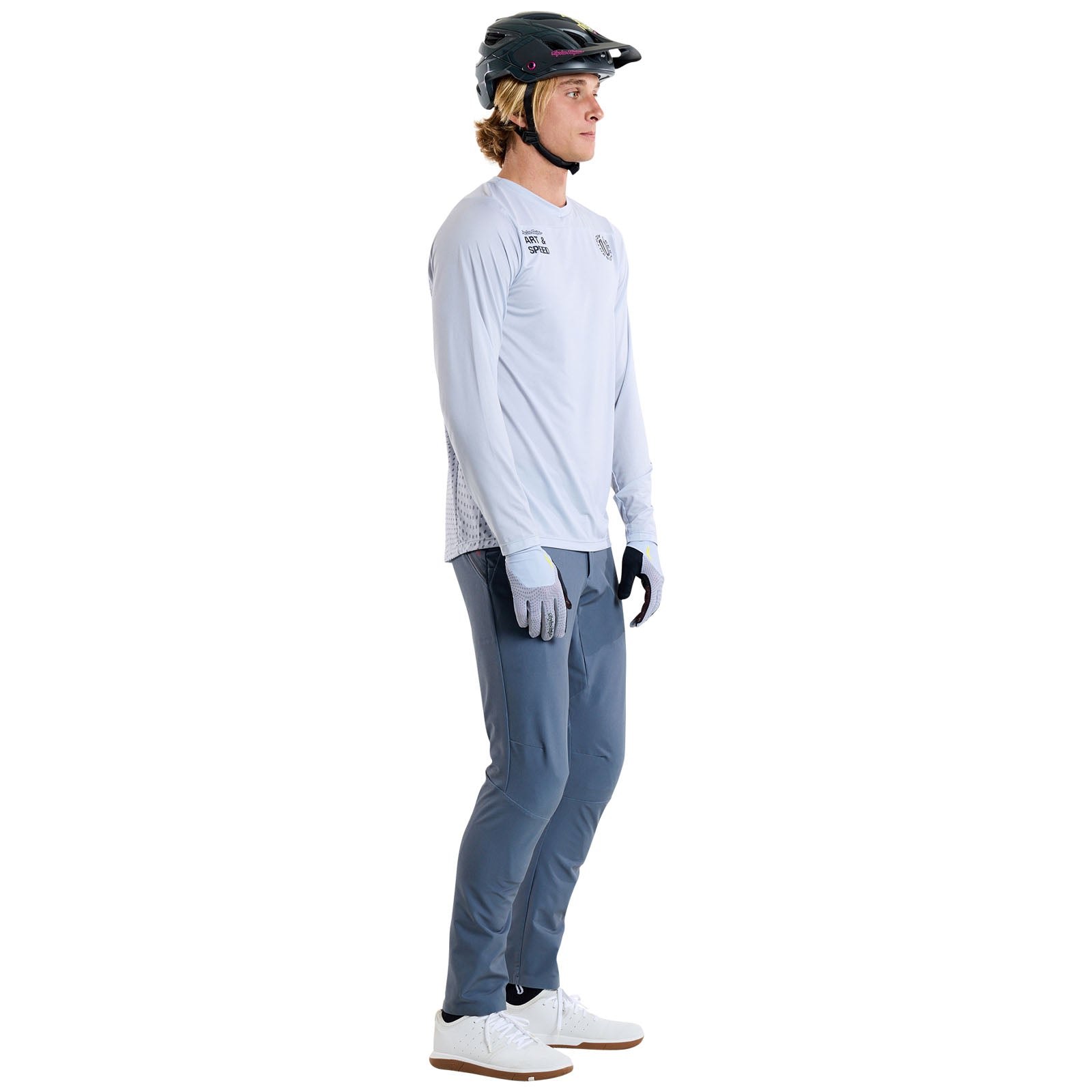 Ruckus Women's Long Sleeve Burnout T-Shirt - Soft Casual Riding Tee for Motorcycle, Biking & Outdoor Activities | Mist Color