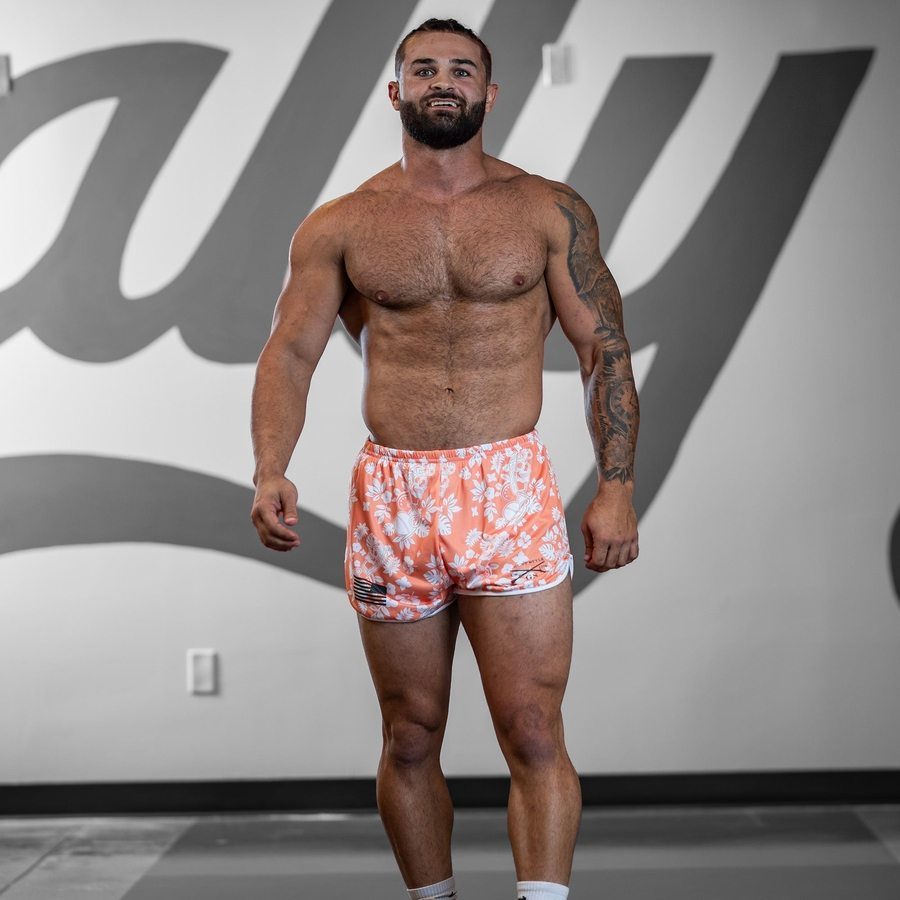 Ranger Panties Tropical Death Apricot Crush - High-Performance Athletic Underwear for Running, Hiking & Outdoor Activities