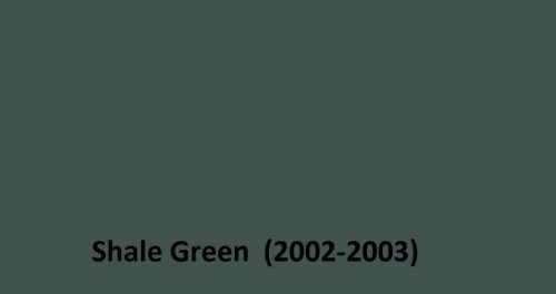 Shale Green - (02-03)