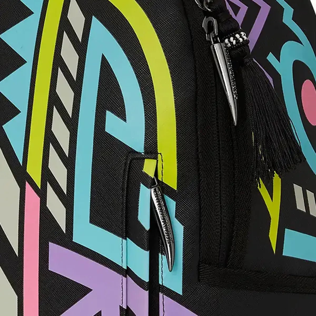 A.I Path To The Future III Backpack Sandflower Collaboration - Glow in The Dark Design | Stylish & Functional School, Travel & Everyday Use