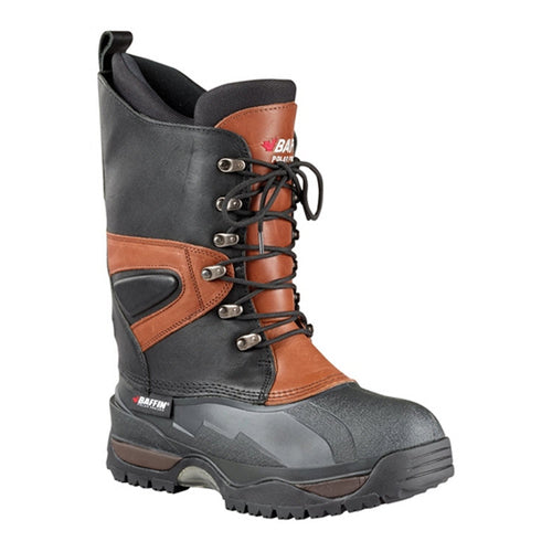Baffin Apex Insulated Winter Boots for Men - Waterproof, Warm Black/Bark Hiking Boots - Perfect for Snow, Ice & Outdoor Adventures