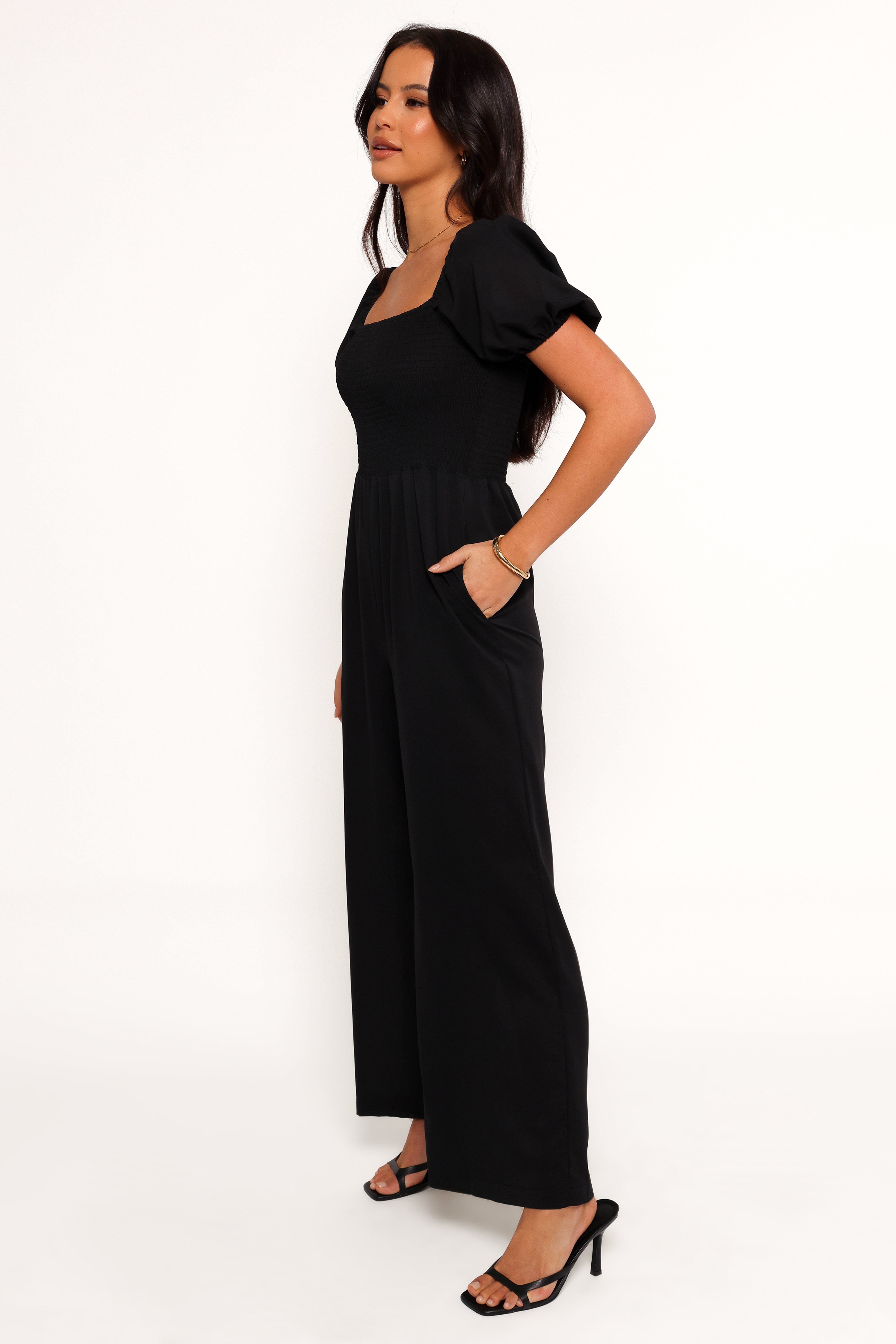Jolene Jumpsuit for Women - Stylish Black Romper | Perfect for Casual Outings, Parties & Summer Vacations