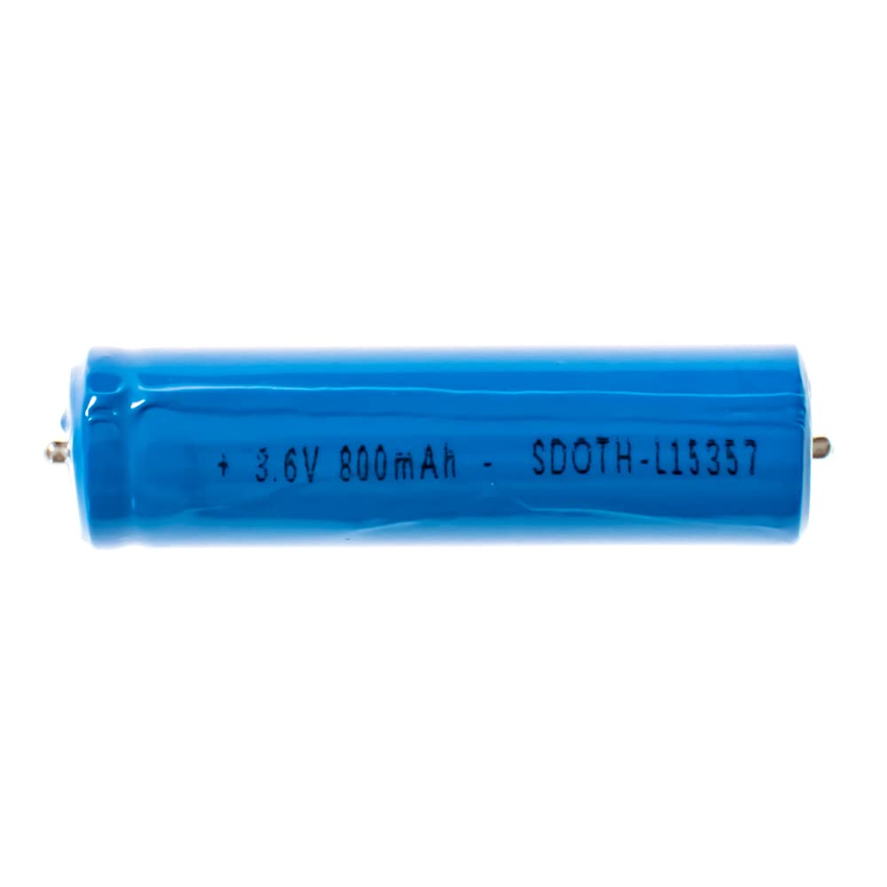 Synergy Digital Shaver Replacement Batteries - 5 Pack Li-ion 3.6V 800mAh Compatible with Panasonic ES-LT67 Shaver & K0360-0570 Battery - Perfect for Travel, Home Use & Daily Shaving Needs