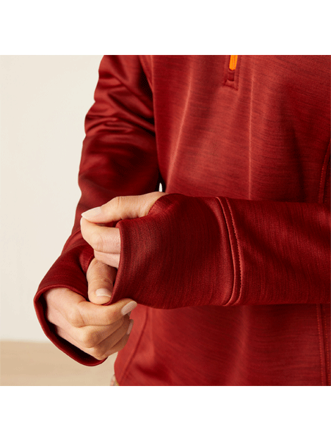 Ariat Tek Team 1/2 Zip Sweatshirt for Men - Moisture Wicking Performance Pullover - Perfect for Work, Outdoor Activities & Casual Wear