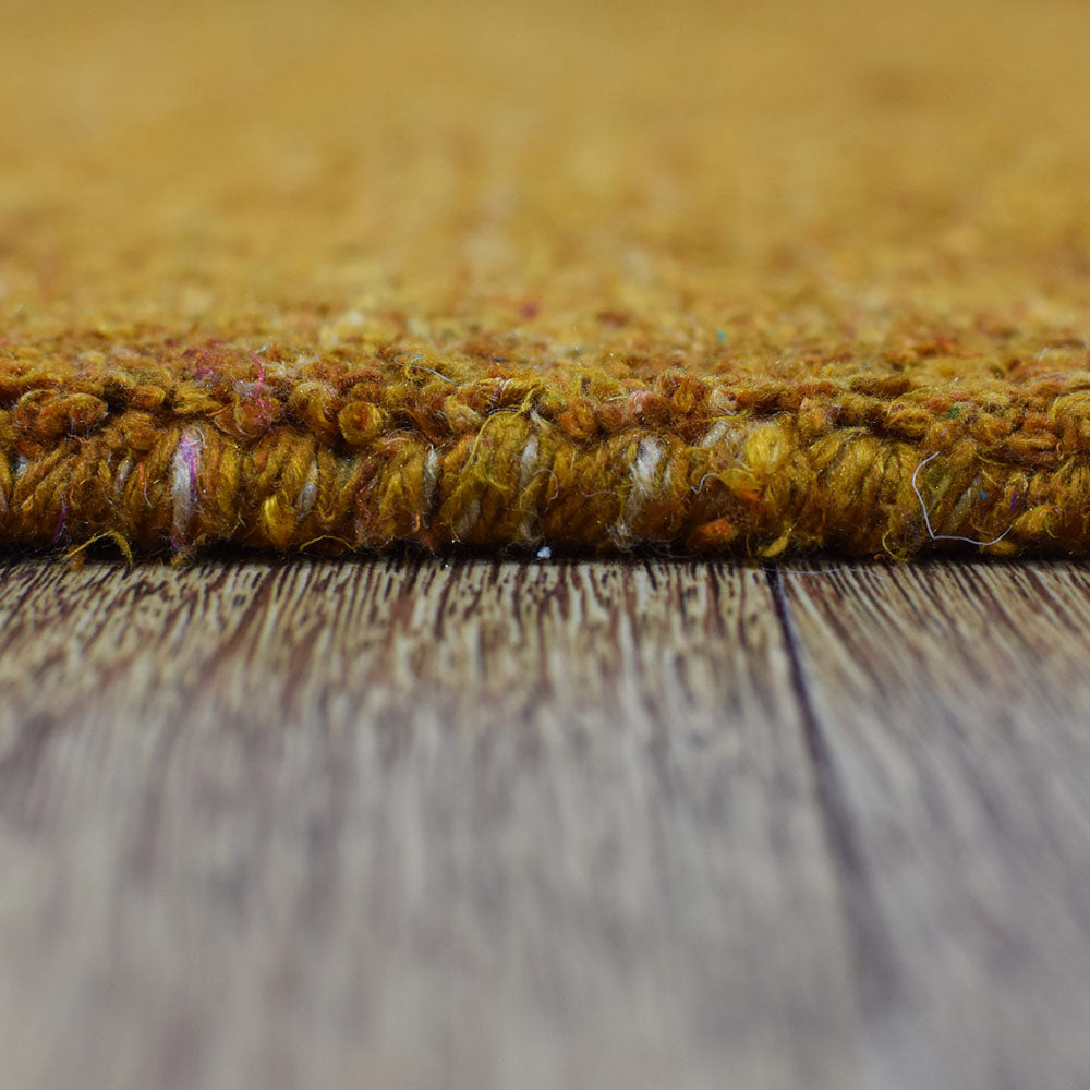 Handmade Quilted Hand Knotted Rug - Soft & Durable Non-Slip Area Rug for Living Room, Bedroom, Nursery - Perfect for Home Decor & Cozy Floor Comfort