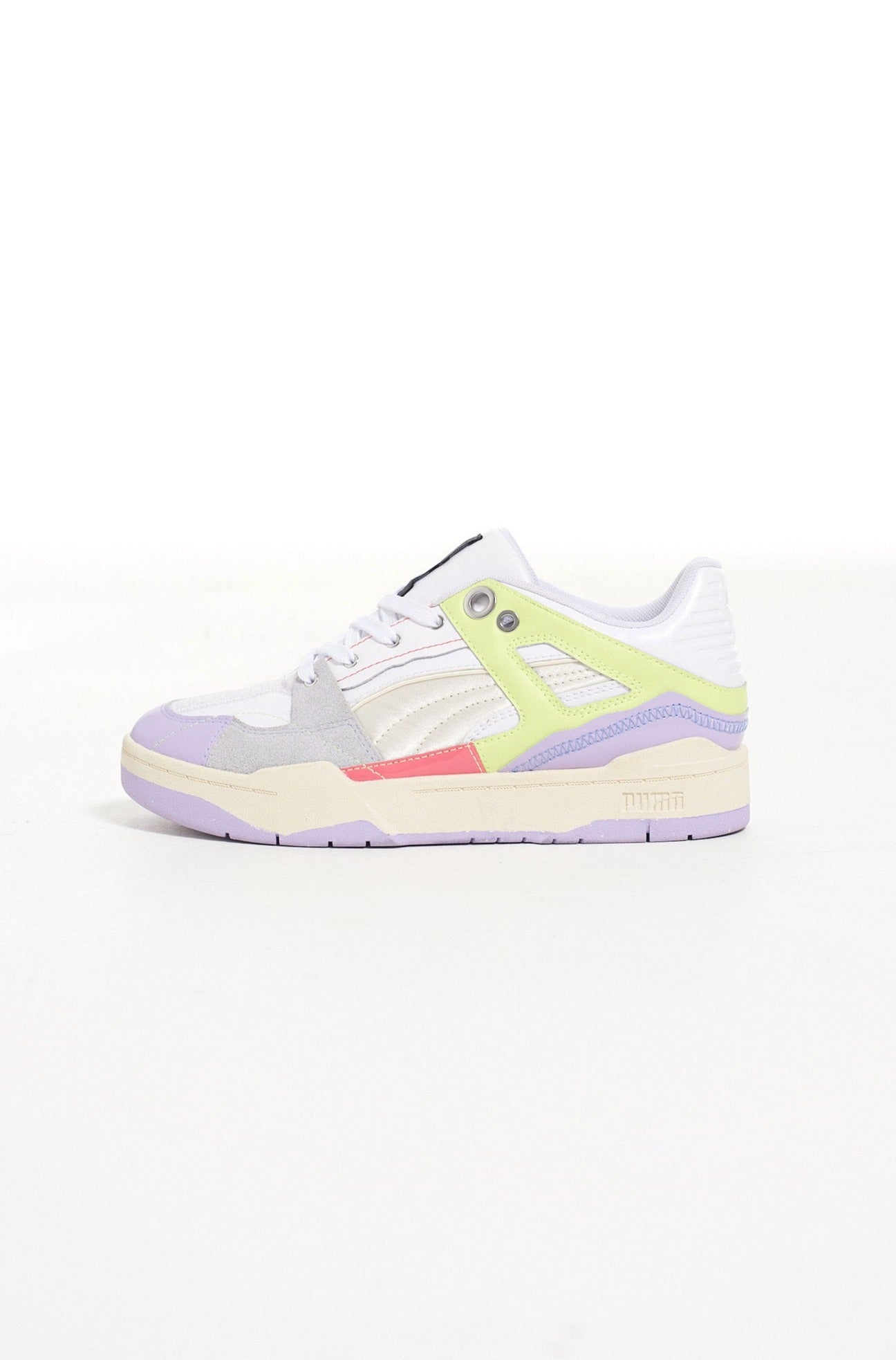 PUMA x The Ragged Priest Slipstream Sneakers - White & Violet Women's Fashion Running Shoes for Gym, Workout & Streetwear Style
