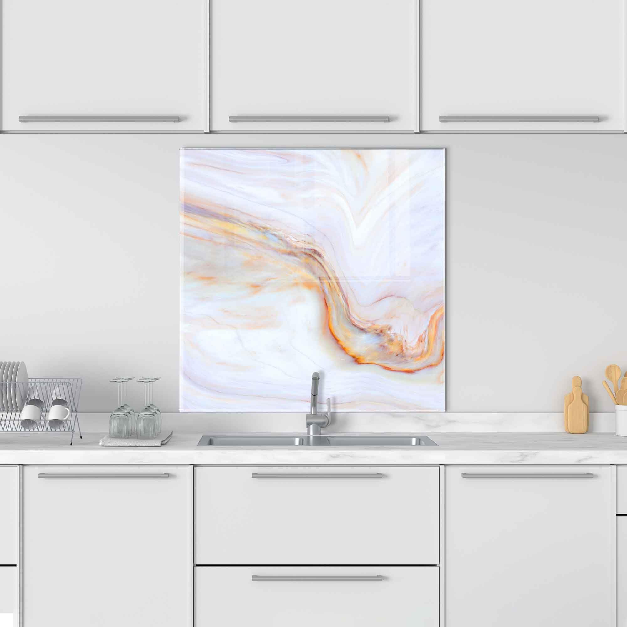 **Tempered Glass Kitchen Backsplash - 30x17.7 Inch (76x45cm) Stove Top Cover, Splash Guard for Sink, Heat & Stain Resistant Wall Tile - Perfect for Modern Home Decor & Easy Cleaning**    *(Use Cases: Ideal for protecting walls from grease, water splashes, and heat damage while adding a sleek, stylish touch to your kitchen.)*