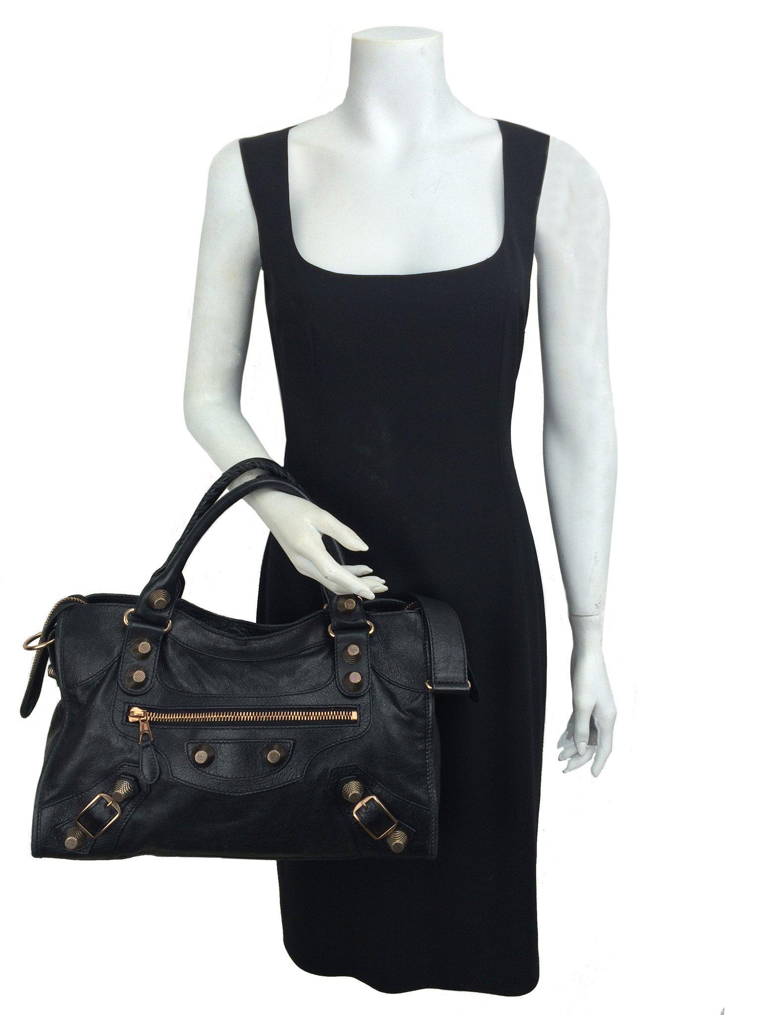 Balenciaga Lambskin Leather Giant 21 Rose Gold City Bag - Luxury Designer Handbag for Women, Perfect for Evening Parties, Date Nights & Fashion Events