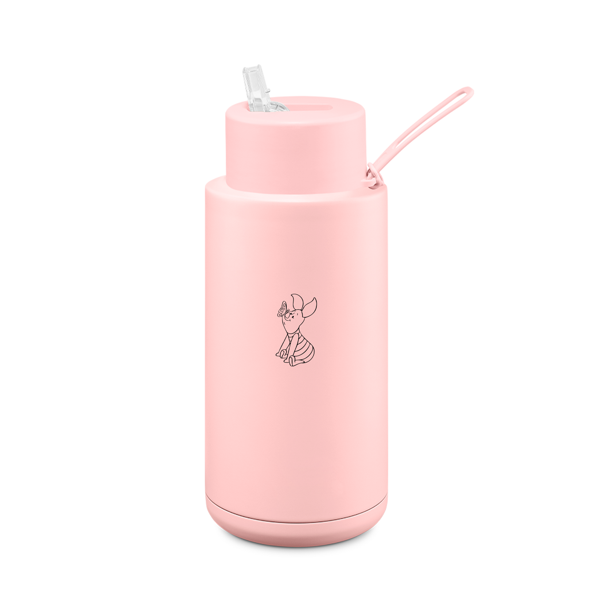 Disney Mickey Mouse Ceramic Reusable Water Bottle 34oz (1000ml) - Insulated Travel Mug for Hot & Cold Drinks, Perfect for Office, Gym, Hiking and Outdoor Activities