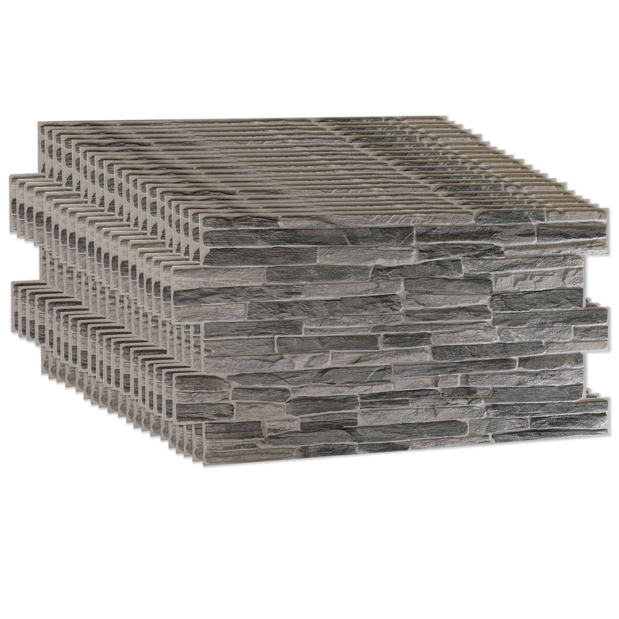 3D Wall Panels for Home Decor - Smart Profile Slate Classic 38.6