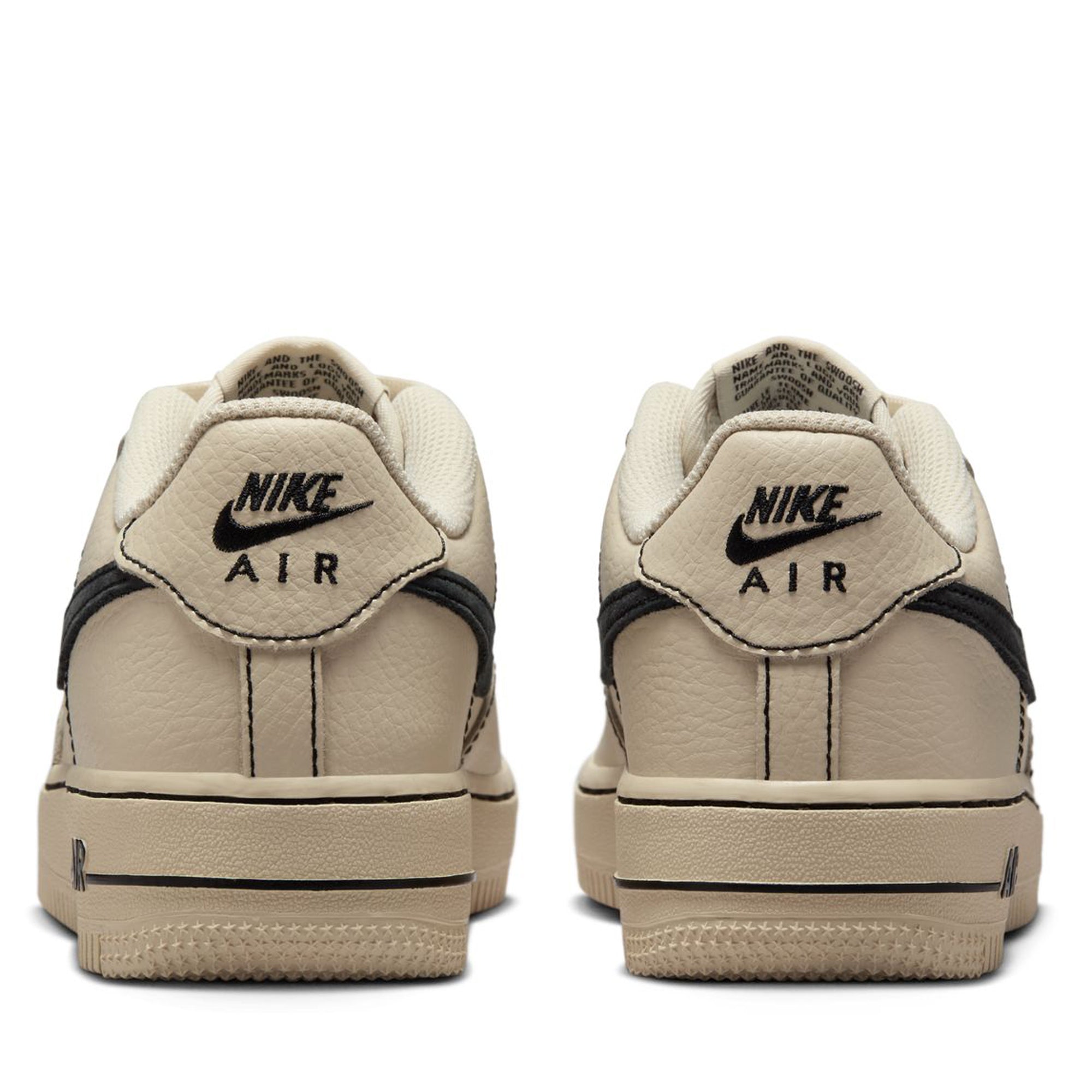 Nike Air Force 1 LV8 (GS) Light Khaki/Black - Stylish Sneakers for Women & Girls - Perfect for Casual Wear, School & Sports