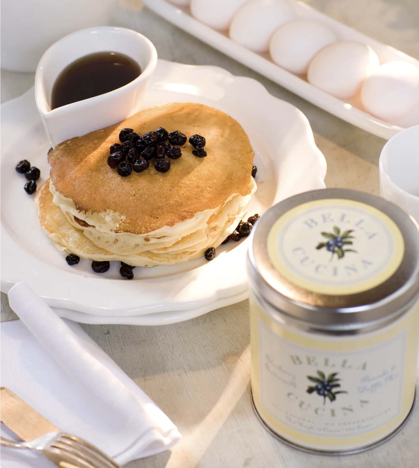 Lemon Blueberry Pancake & Waffle Mix - Gluten Free Breakfast Blend | Perfect for Family Brunches, Weekend Getaways & Camping Trips