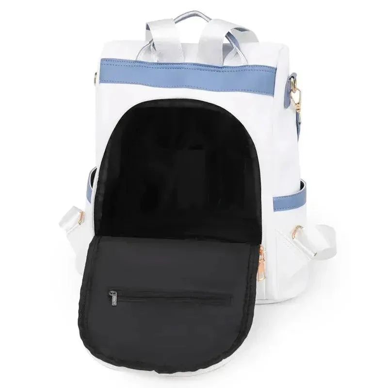Stylish Nylon Women's Backpack for Everyday Use - Lightweight Casual Daypack for Work, School & Travel