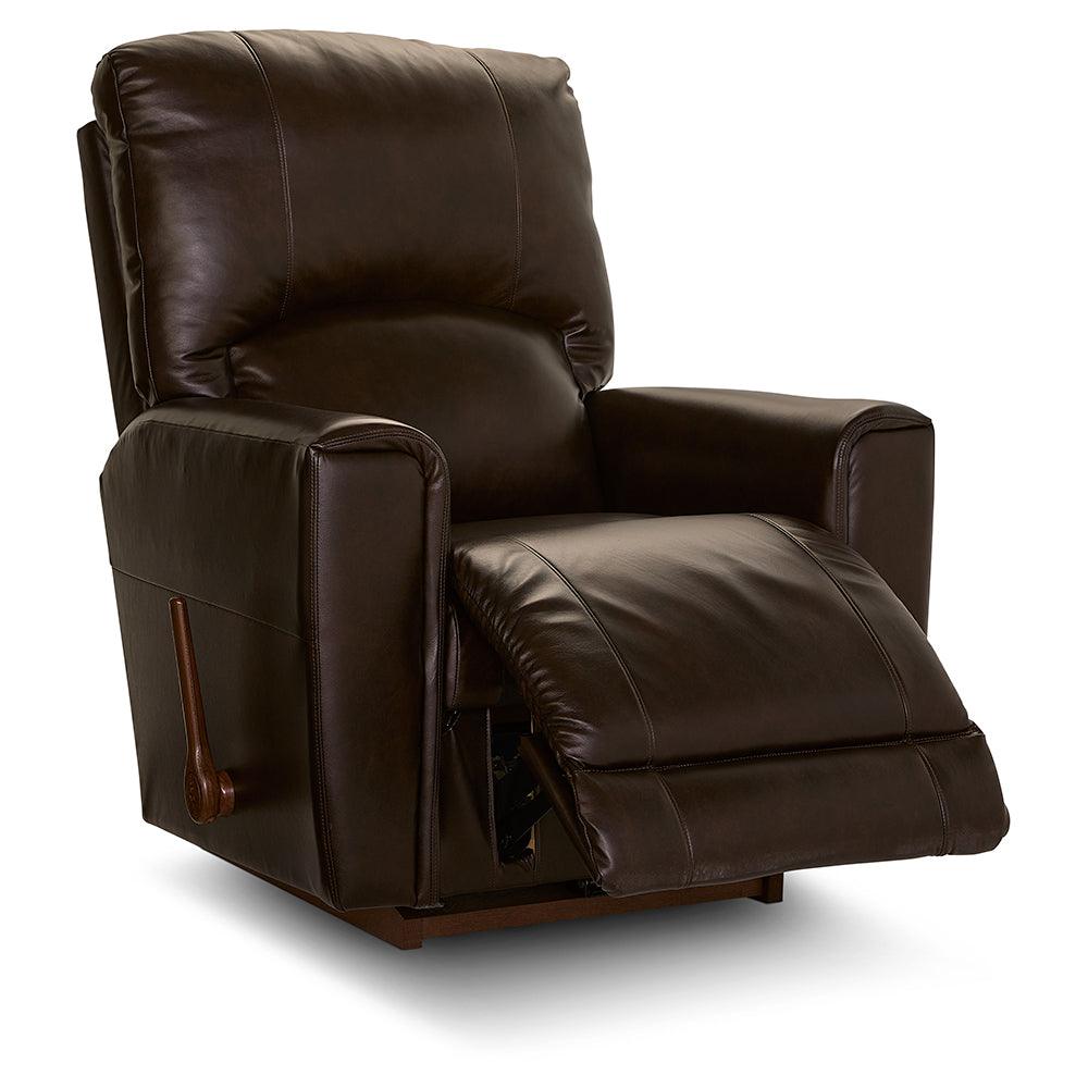 Cassian Recliner 802 10 LB2062 79 - Premium Leather Reclining Chair with Lumbar Support for Living Room, Home Theater & Office Relaxation