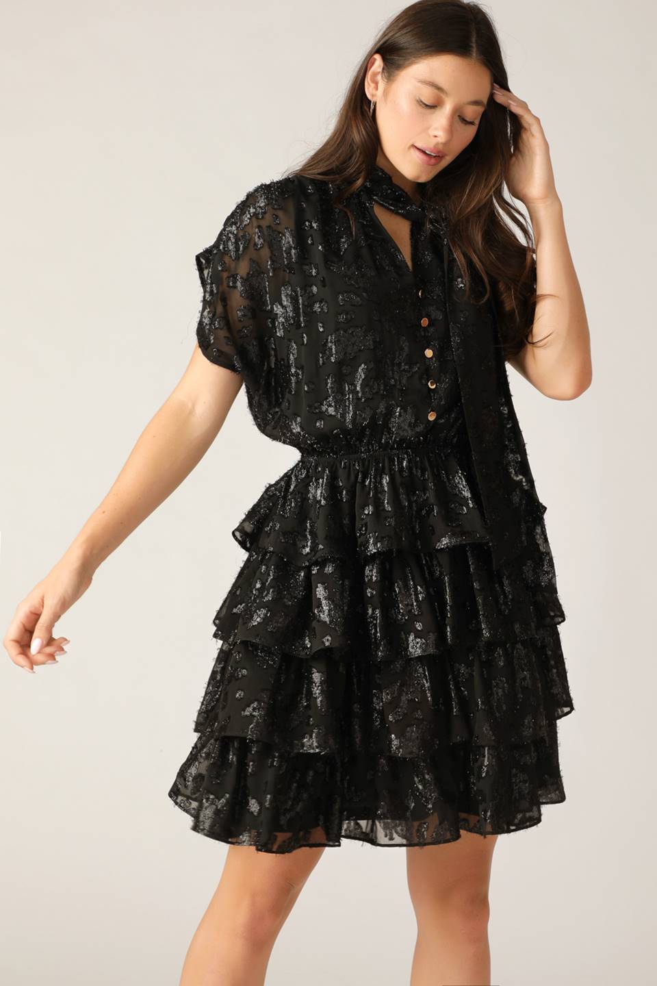 Elegant Woven Mini Dress for Women - Stylish & Comfortable Summer Outfit for Parties, Dates & Casual Wear