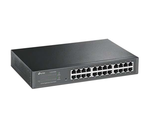 24 Port Gigabit Ethernet Switch with Easy Smart Management - Ideal for Home Office, Gaming & Small Business Networks