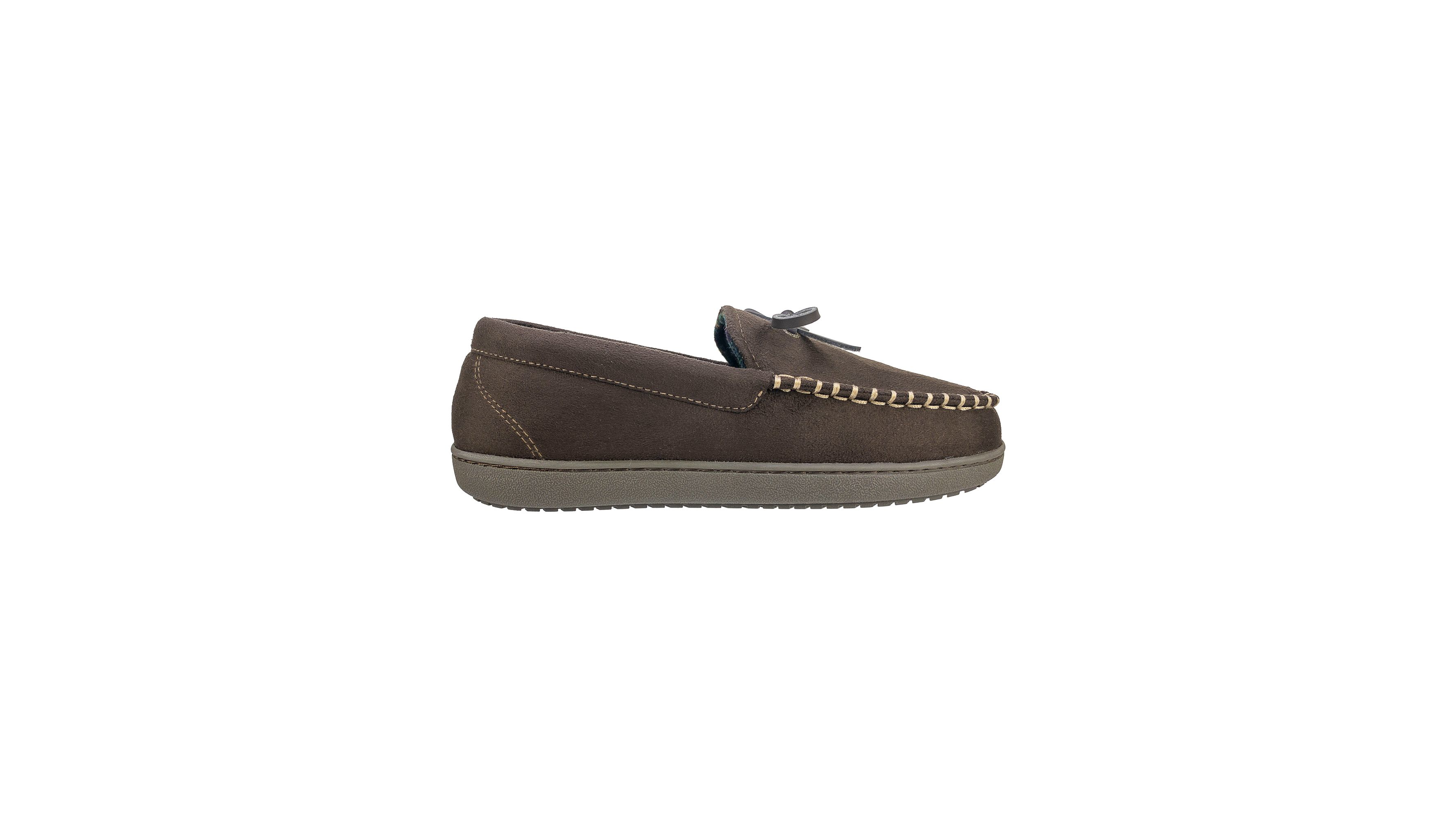 Microsuede Boater Moccasin Slippers for Men & Women - Soft Indoor/Outdoor House Shoes with Memory Foam - Cozy Home, Office, and Travel Comfort