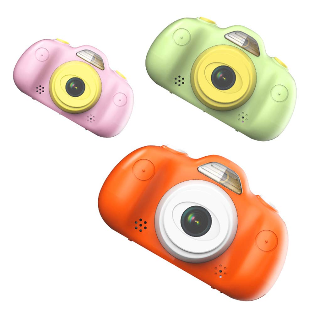 8MP HD Mini Digital Camera for Kids - Waterproof Dual Lens DSLR Style with 2.4
