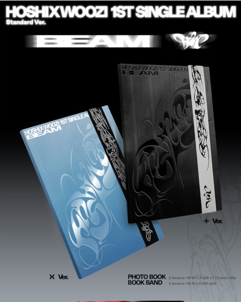 HOSHI X WOOZI 1st Single Album 'BEAM' (2 Versions) - K-Pop Collectors Edition - Perfect for Fans, Gift Giving & Music Enthusiasts