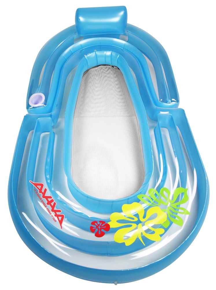 RAVE Sports Tahitian Chaise Pool Float - Premium Inflatable Lounge for Adults - Perfect for Pool, Lake, or Beach Relaxation - Durable & Comfortable Design