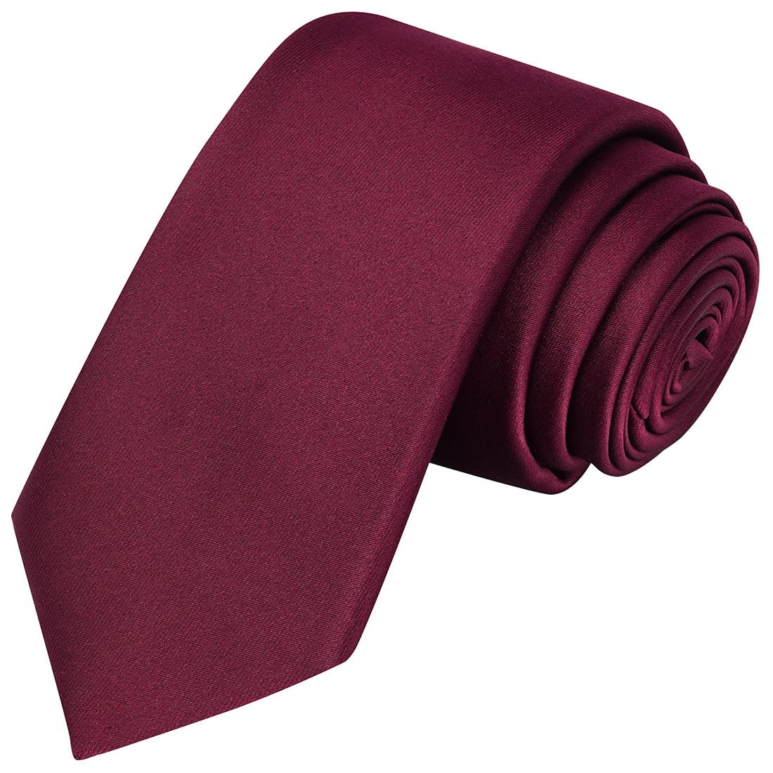 KissTies Boys Satin Necktie for Teens - Formal Tie with Gift Box - Perfect for School Dances, Weddings & Special Occasions