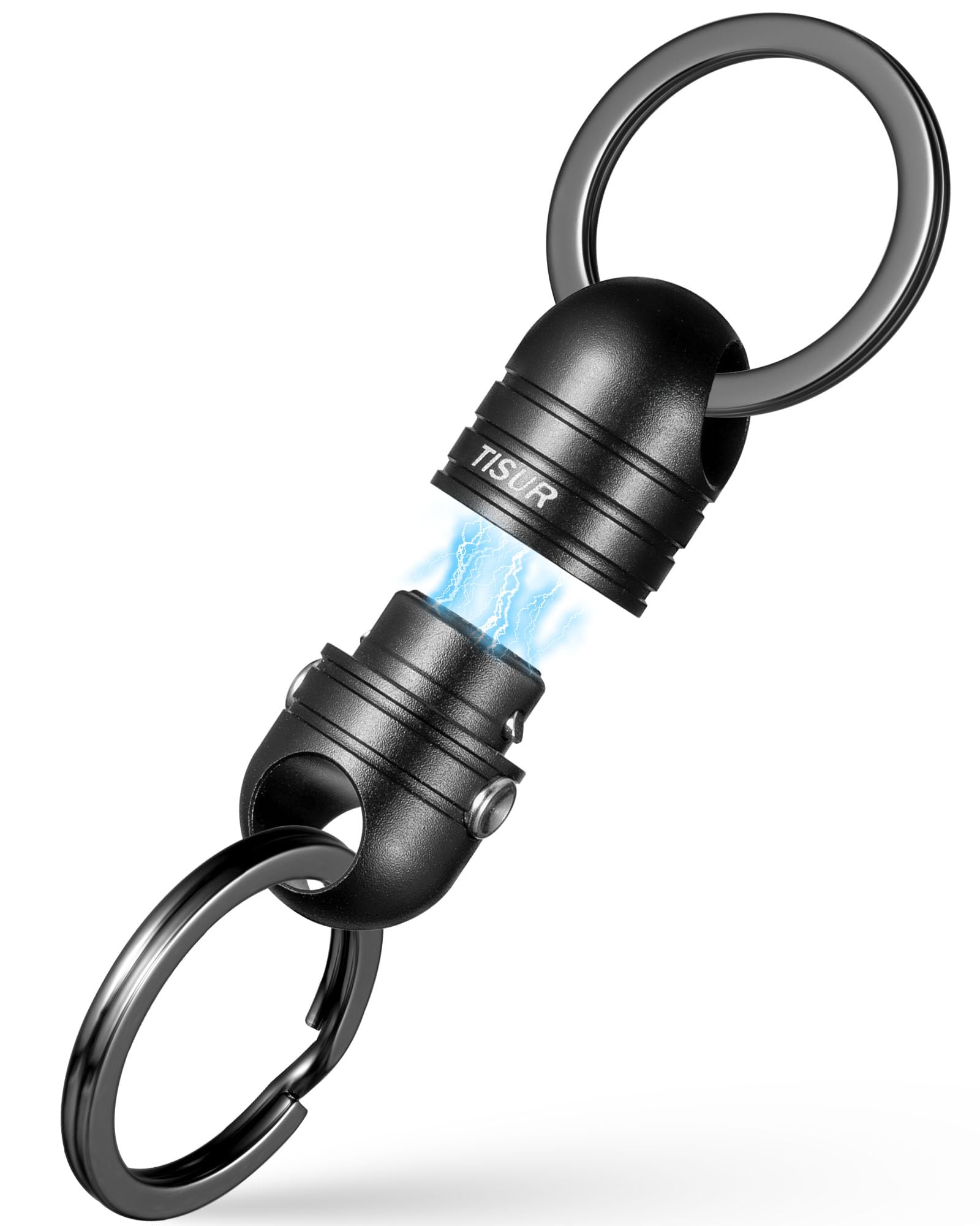 Magnetic Quick Release Keychain Holder - Detachable Key Ring Connector for Car Keys, House Keys & Office Keys | Secure & Convenient Key Organizer for Men & Women | Perfect for Everyday Carry, Travel & Key Management