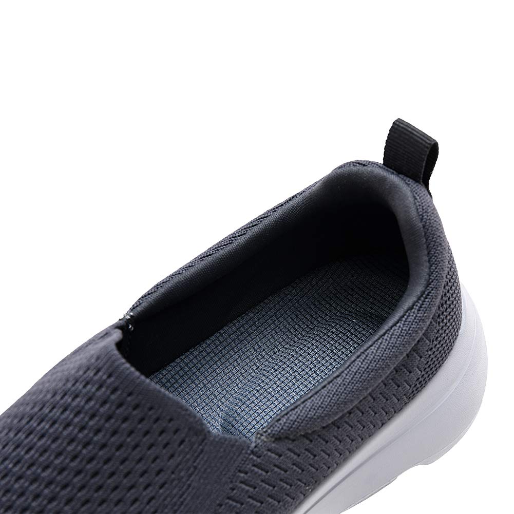 TIOSEBON Men's Breathable Mesh Slip-On Loafers - Lightweight Walking Shoes for Work, Driving & Tennis | Comfortable Casual Shoes for Daily Wear, Travel & Outdoor Activities
