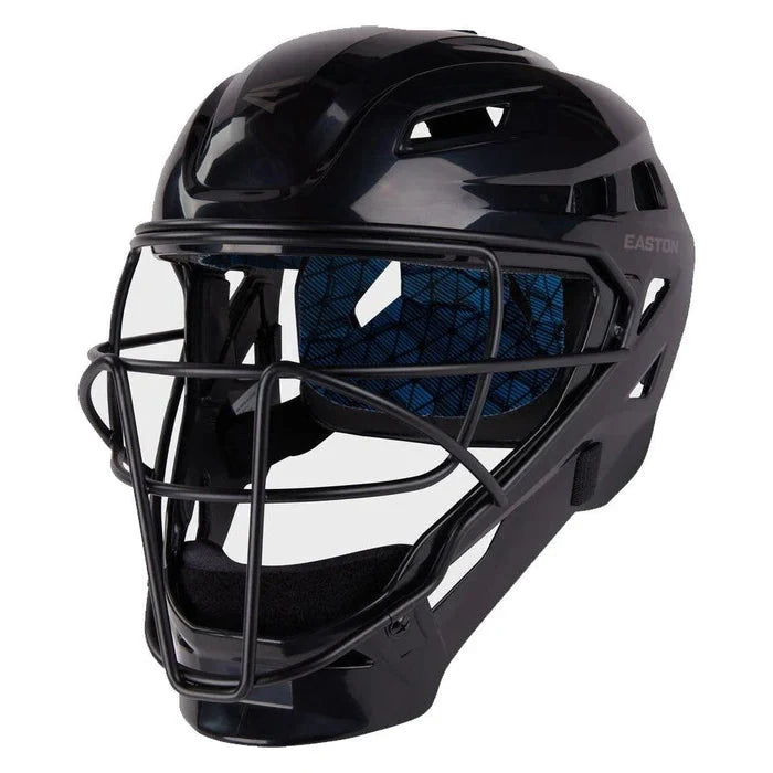 Easton Gametime Blackout Catcher's Set - Solid Black Baseball Gear for Youth & Adult Players (Model A165428) | Perfect for Training, Games & Practice Sessions