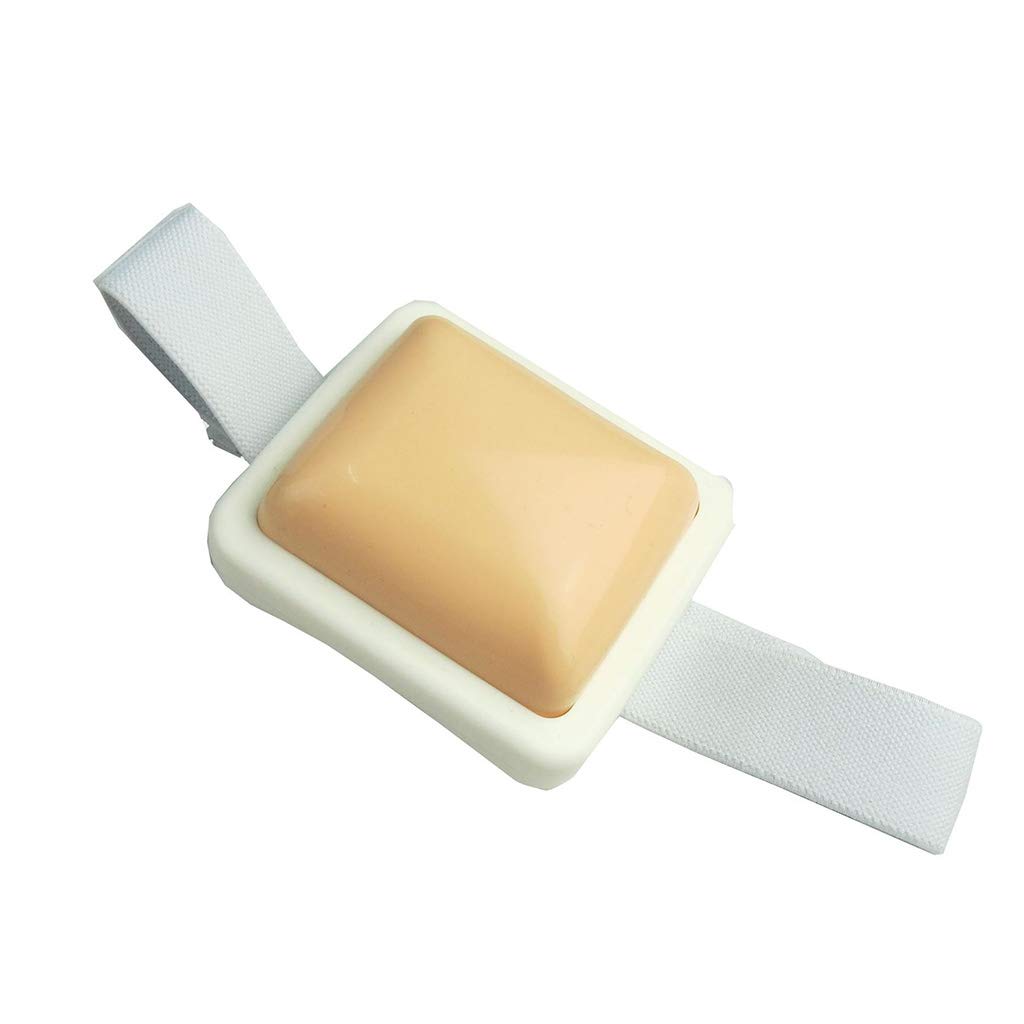 Plastic Intramuscular Injection Training Pad for Nurses & Medical Students - Realistic IV Practice Tool for Healthcare Education & Clinical Skills Development (Perfect for Nursing School, EMT Training & Medical Simulation Labs)