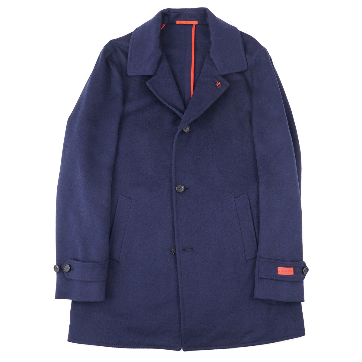Isaia Pure Cashmere Walking Coat for Women - Luxury Winter Overcoat with Belt, Warm & Soft Cashmere Trench Coat for Fall & Winter Fashion, Office Wear & Outdoor Activities