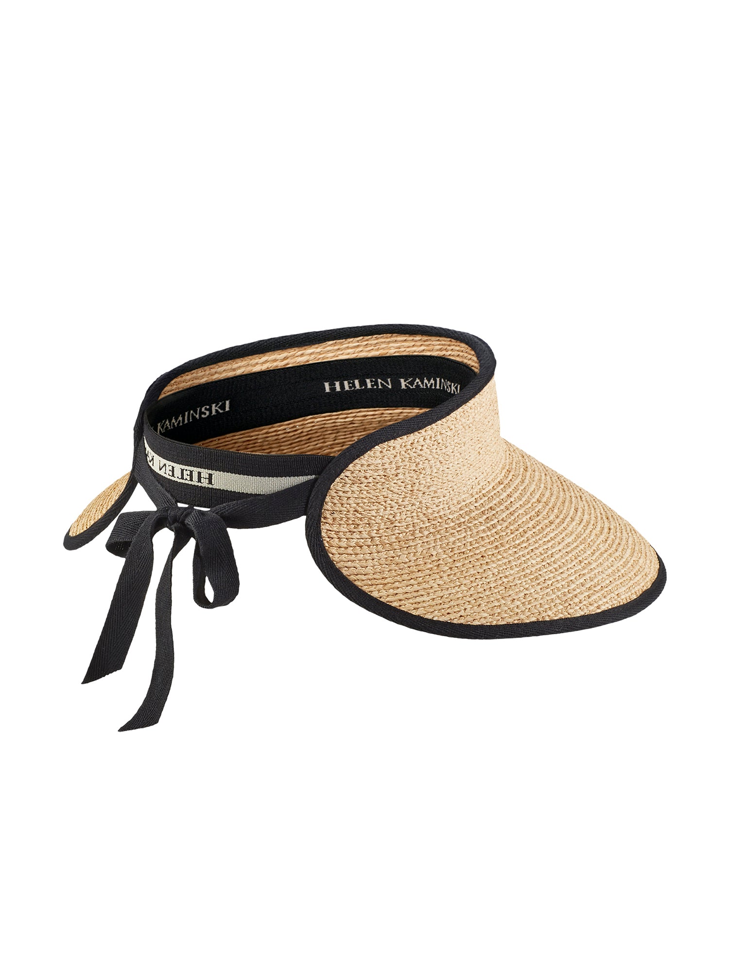 Mita Wide Brim Raffia Sun Visor Hat for Women - UV Protection Summer Beach Hat for Outdoor, Travel & Gardening