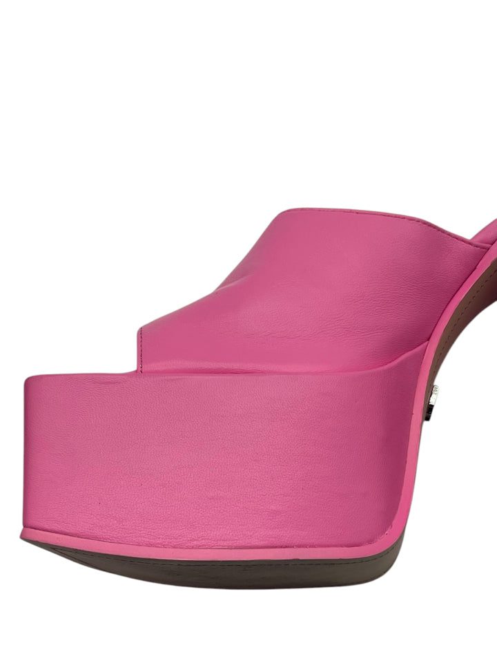 Naked Wolfe Hot Pink Jenna Platform Boots Women's US Size 10 (EU 40) - Stylish & Comfortable for Parties, Night Out & Fashion Events