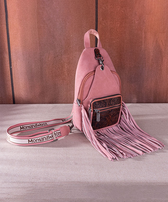 Montana West Fringe Sling Bag for Women - Stylish Crossbody Purse with Adjustable Strap, Perfect for Travel, Shopping & Everyday Use
