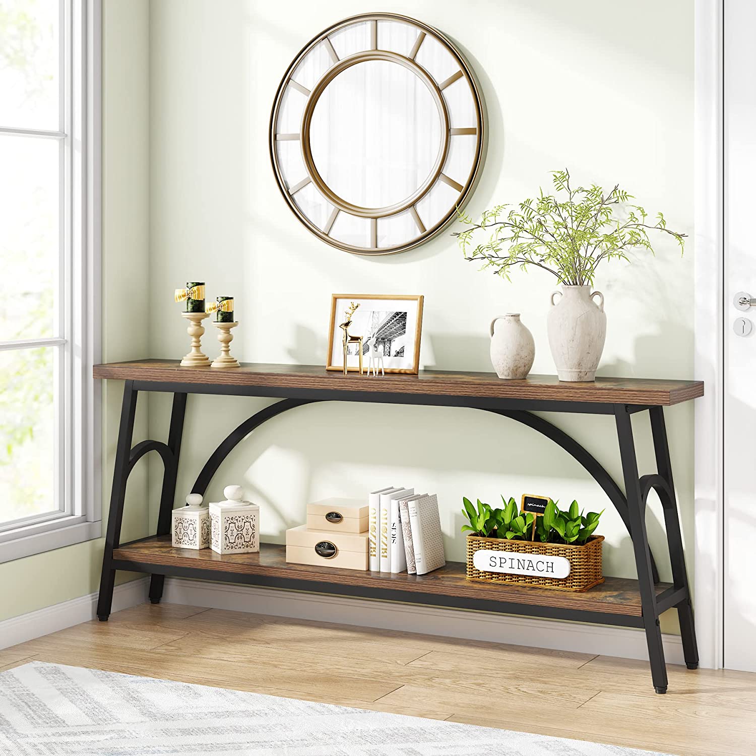 2 Tier Console Table - 70.8
